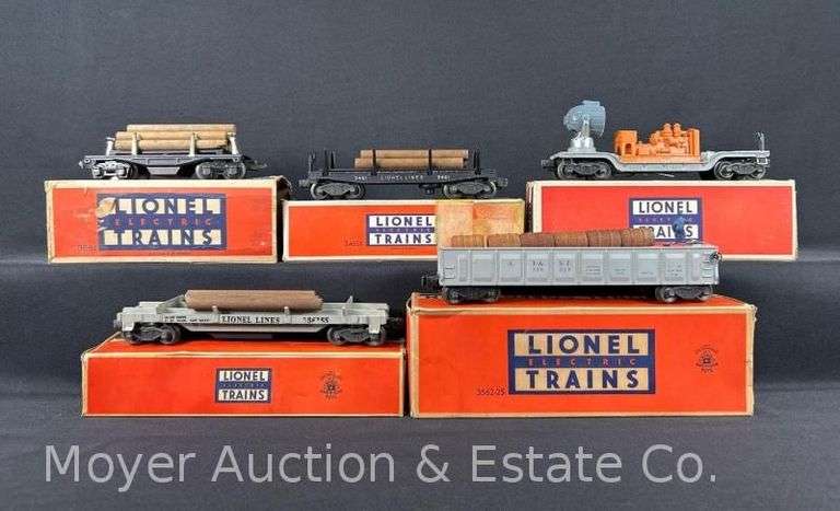 (5) Lionel Operating Freight Cars, with Original Boxes image