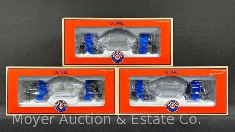Lionel Republic Steel Hot Metal Die-Cast Cars 3-Pack, No. 39404, with Original Box image