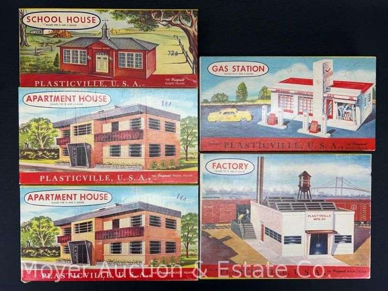 (5) Plasticville Building Kits image