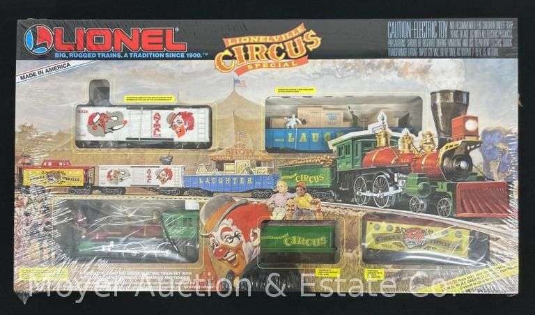 New Lionel Lionelville Circus Special Train Set, No. 11716, Sealed in Plastic image