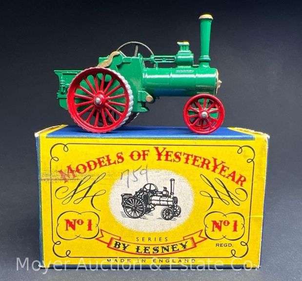 Lesney Models of YesterYear No.Y-1 Alchin Traction Engine, with Box image