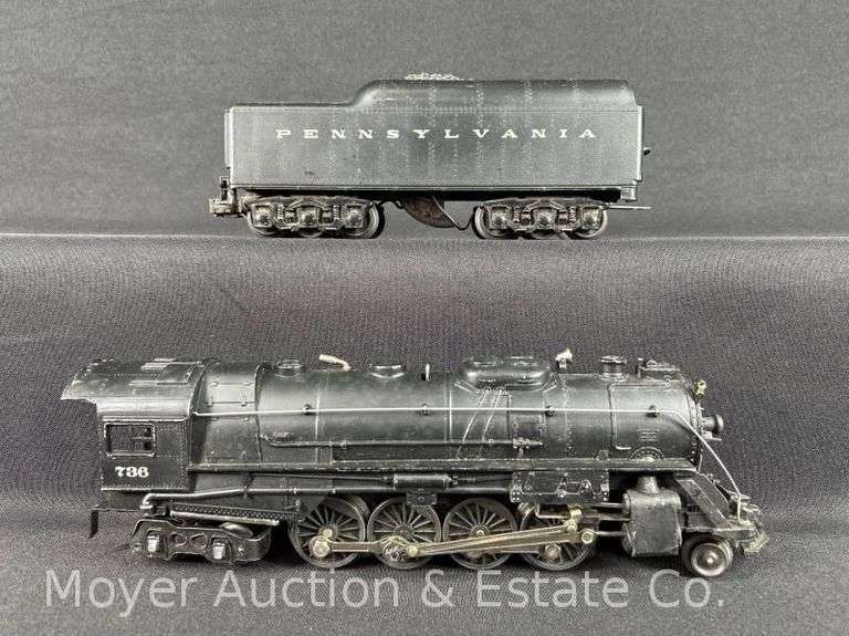 Lionel No. 736 Steam Locomotive with 2671W Tender, Locomotive Box Only image