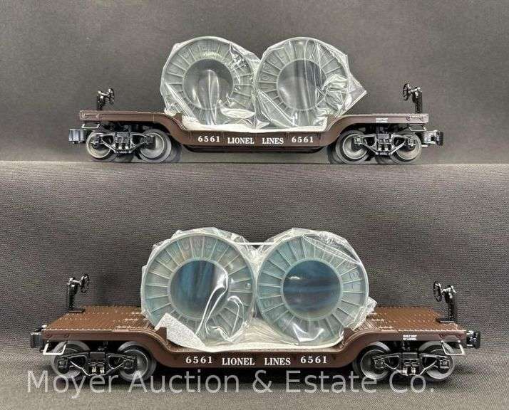 (2) Lionel Flatcars, No. 39447, in Original Boxes image