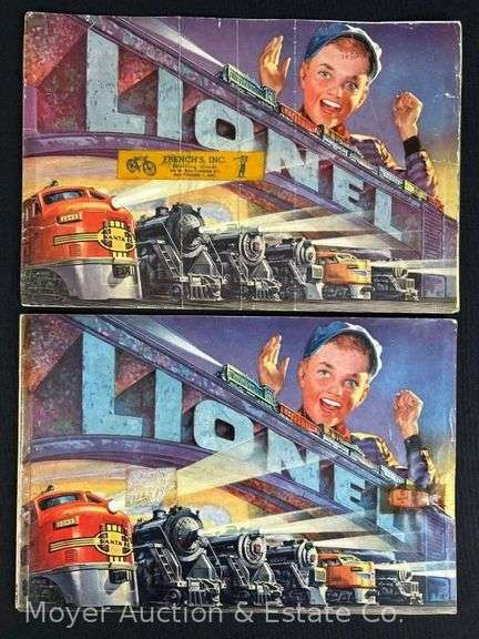 (2) 1952 Lionel Train Catalogs image