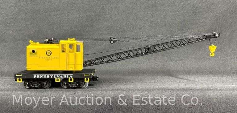 RailKing Pennsylvania Crane Car, No. 79331, with Original Box image