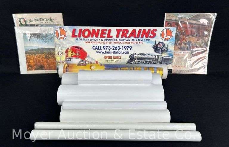 (10) Train/Railroad Related Posters image