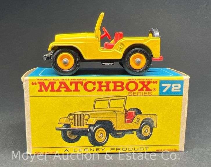 Lesney Matchbox No. 72 Standard Jeep, with Box image