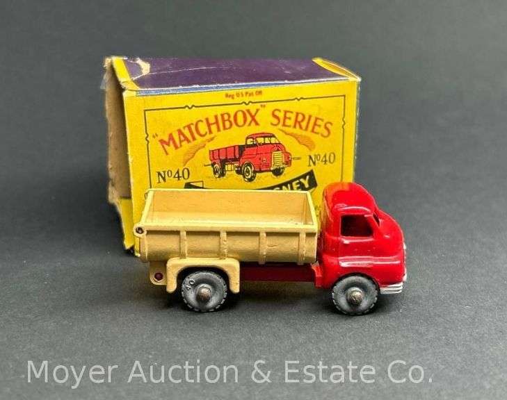 Moko Lesney Matchbox No. 40 Bedford 7 Ton Tipper, with Box image