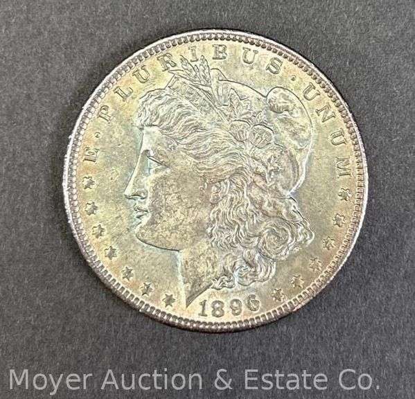 1896-P Morgan Silver Dollar, Uncirculated Condition image
