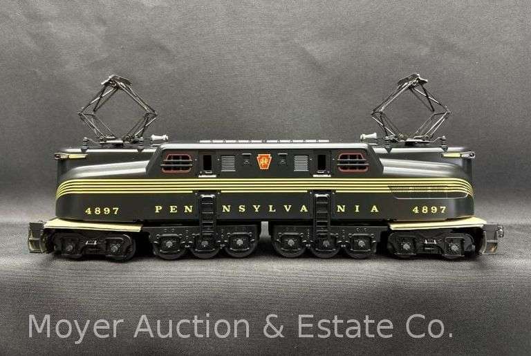 RailKing Pennsylvania Brunswick Green 5-Stripe GG-1, No. RK-2500, with Original Box image