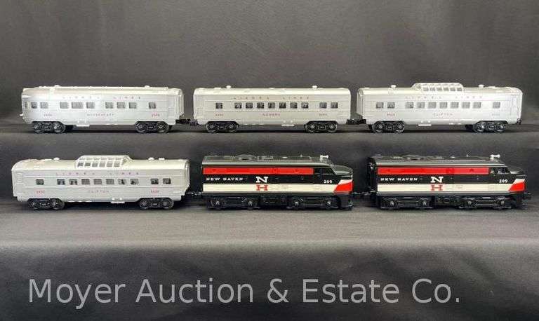 Lionel LCAA 1608W New Haven Alco Diesel Passenger Train Set, No. 52423, with Original Boxes image