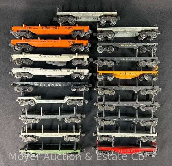 (18) Asst. Lionel Flat Cars image