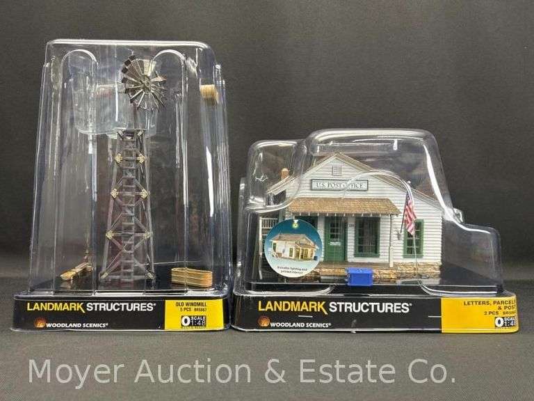 Woodland Scenics Letters, Parcels & Post and Old Windmill, with Original Boxes image