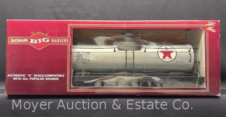 Bachmann Big Haulers G Scale Tank Car, with Original Box image