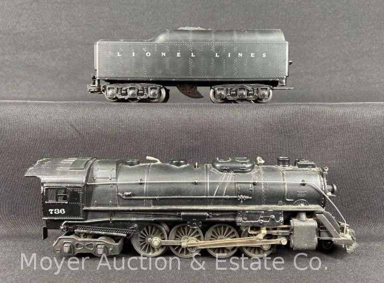 Lionel No. 736 Steam Locomotive with 2671WX Tender image