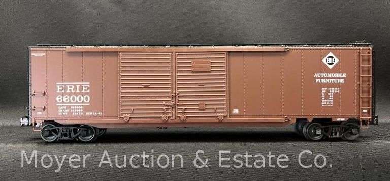 Lionel Erie Double Door Box Car, No. 17284, with Original Box image
