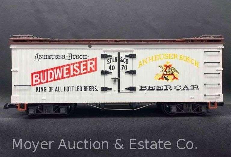 LGB G Scale Budweiser Reefer, No. 4070, with Original Box image