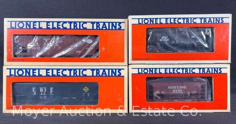 (4) Lionel Hopper Cars, with Original Boxes image
