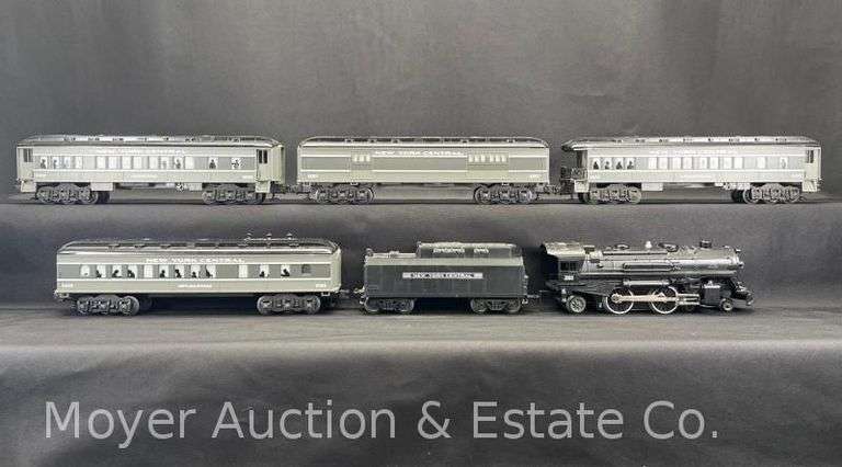 Lionel No. 201 NYC Steam Locomotive, Tender and 4 NYC Passenger Cars (No. 6087-6090) image
