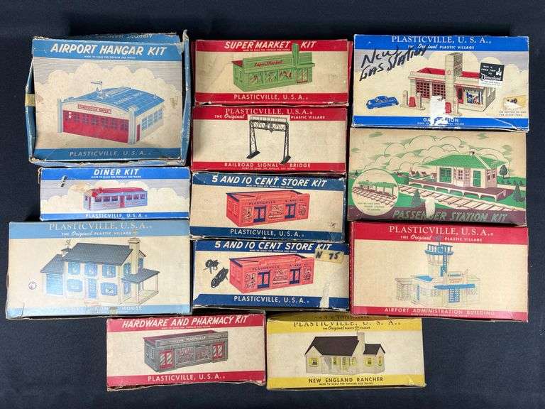 (12) Plasticville Building Kits image