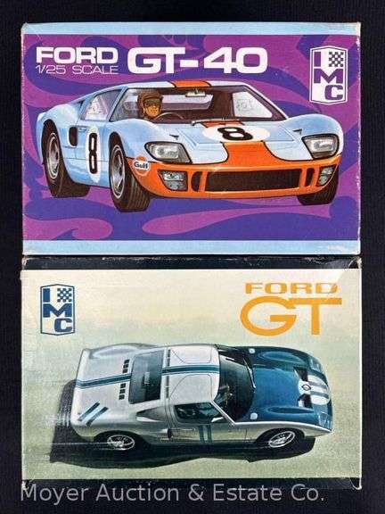 (2) IMC Ford GT Plastic Model Kits image