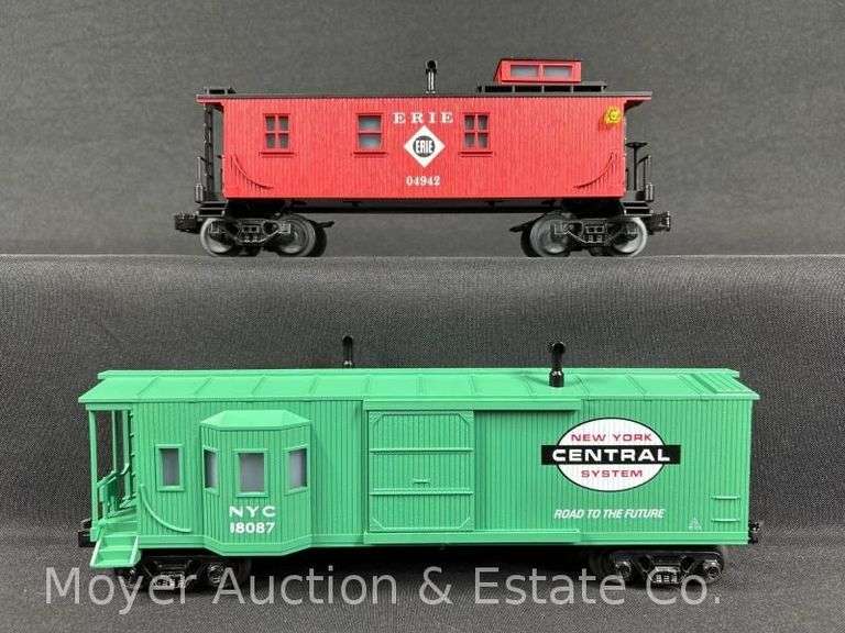 (2) RailKing Cabooses, No. 7726 and 7706L, with Original Boxes image