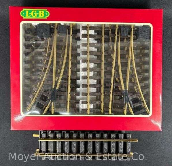 Group of LGB G Scale Straight Track and Switches image