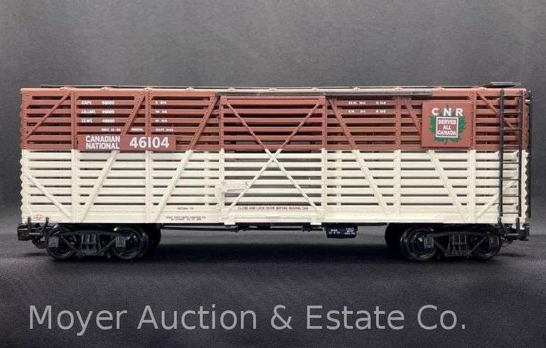 Aristo-Craft Canadian National Stock Car, No. 46104, 1:29 Scale/#1Gauge, with Original Box image