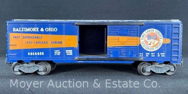 Lionel Baltimore & Ohio 6464-400 Boxcar, with Reproduction Box image