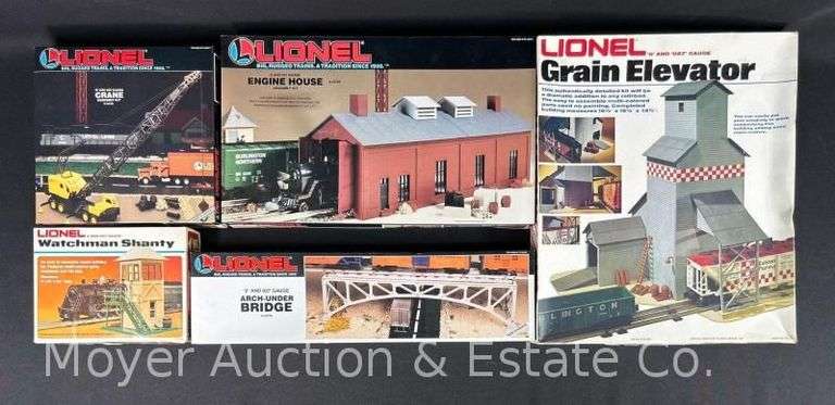 (5) Lionel Building Kits, with Original Boxes, Condition/Completion Unknown image