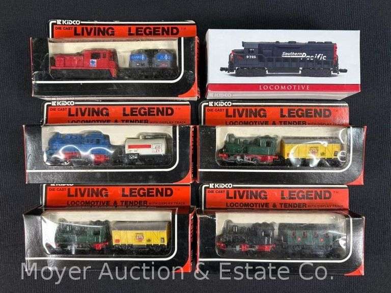 (5) Kidco Living Legend Micro Trains, in Original Packaging image