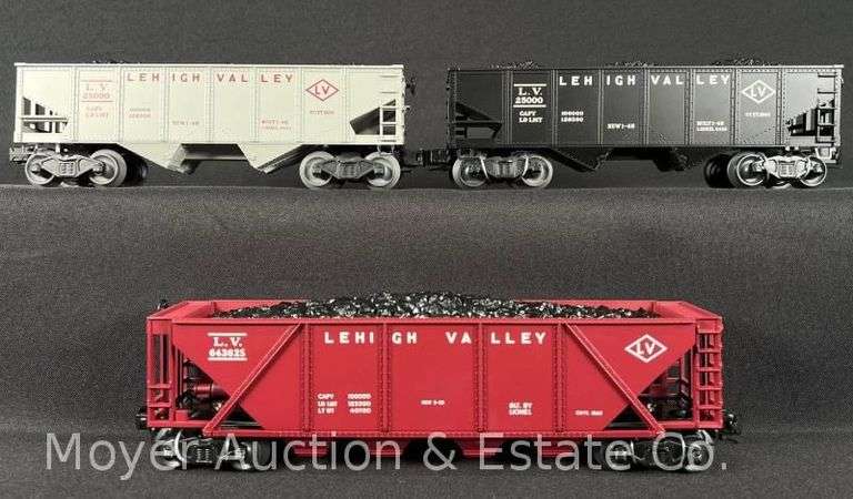 (3) Lionel Hopper Cars, with Original Boxes image