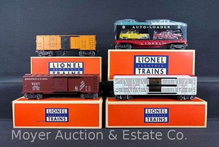 (4) Lionel Freight Cars, with Original Boxes image