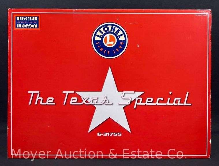 Lionel The Texas Special E7 Diesel Passenger Set, No. 31755, with Original Box image