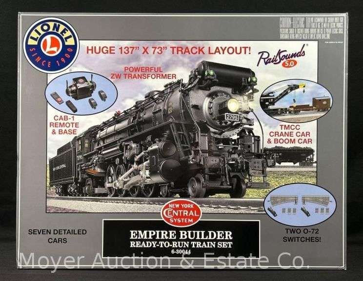 New Lionel Empire Builder Ready-to-Run Set, Box 1 Only, No. 30044, with Original Boxes image