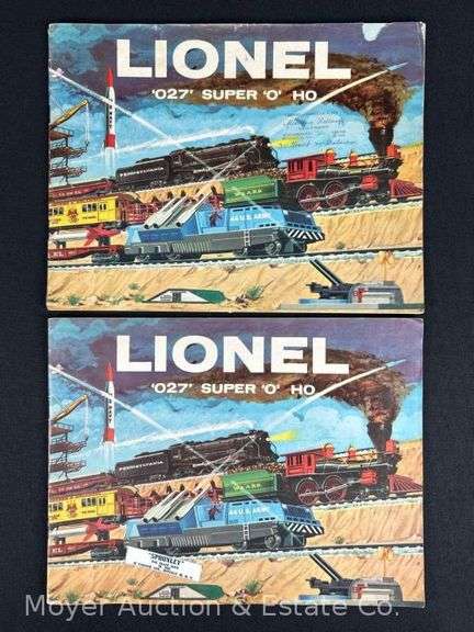 (2) 1959 Lionel Train Catalogs image