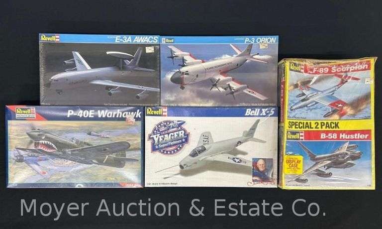 (5) Revell Plastic Model Kits, Sealed in Plastic, Asst. Scales image