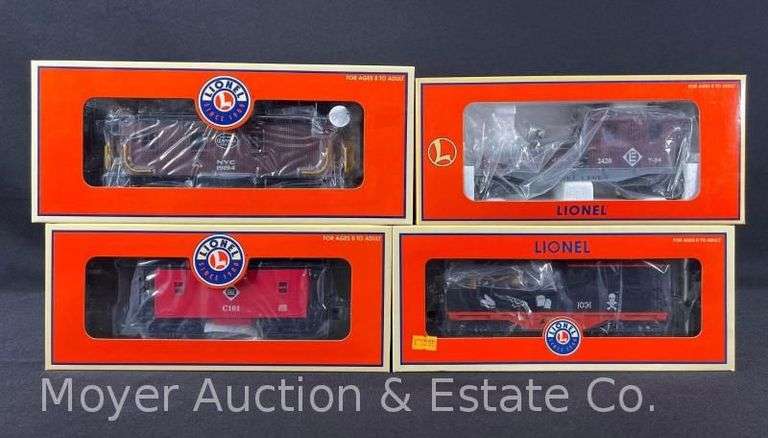 (4) Lionel Cabooses, with Original Boxes image
