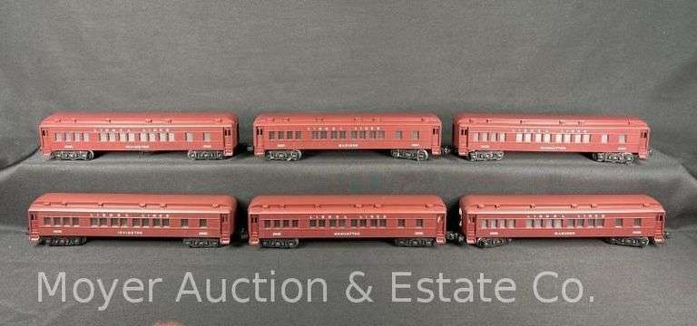 (6) Lionel Pullman Cars, No. (4)2625, 2627 and 2628, with Original Boxes image