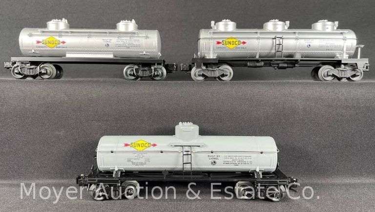 (3) Lionel Tank Cars, with Original Boxes image