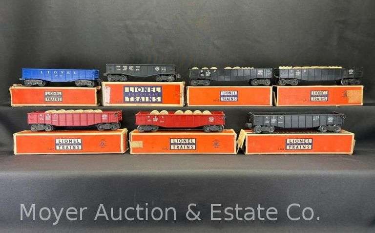 (7) Lionel Gondola Cars, with Original Boxes image