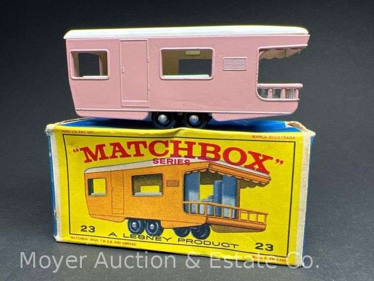 Lesney Matchbox No. 23 Trailer Caravan, with Box image