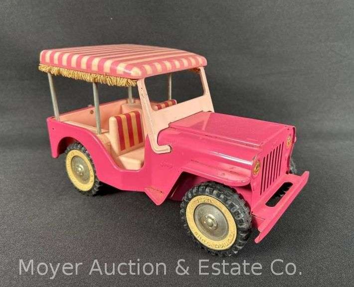 Pink Tonka Jeep, 10" Long image