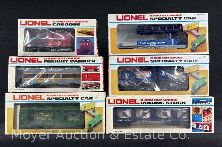 (6) Lionel Freight Cars, with Original Boxes image
