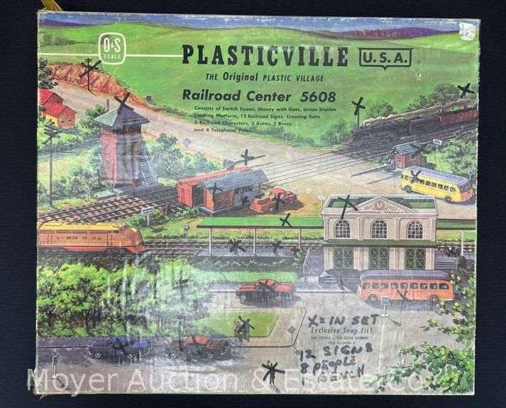 Plasticville USA Building Kit, with Original Box, Unknown Completion image