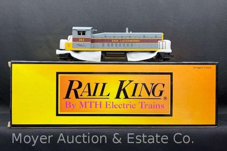 RailKing Erie Lackawanna SW-8 Switcher, No. 30-2147, with Original Box image