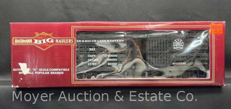 Bachmann Big Haulers G Scale Stock Car, No. 98118, with Original Box image