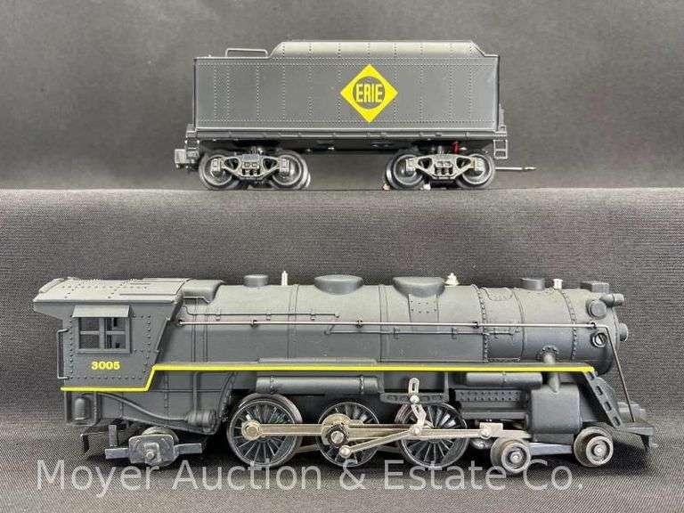 K-Line Erie Steam Locomotive and Tender, No. 3005, with Original Box image