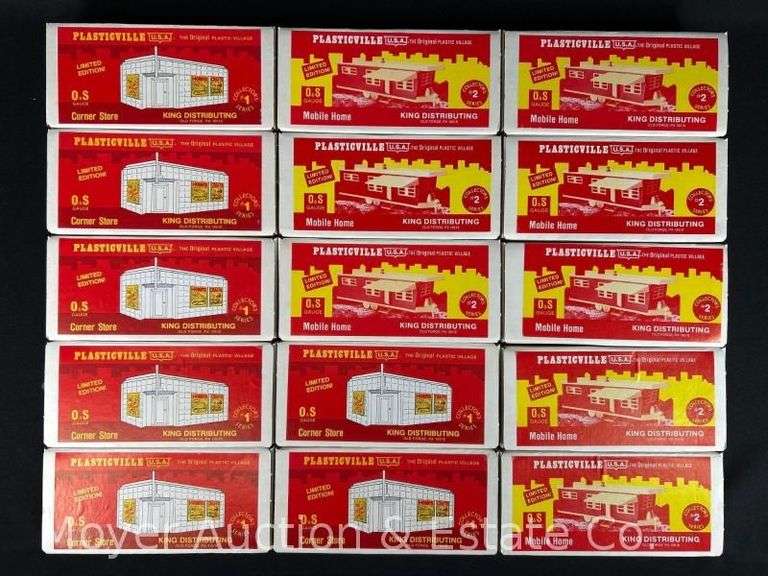 (15) Plasticville USA Building Kits, in Original Boxes image