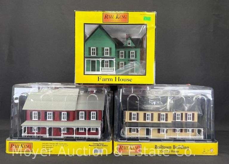 (3) RailKing Country and Farm Houses image